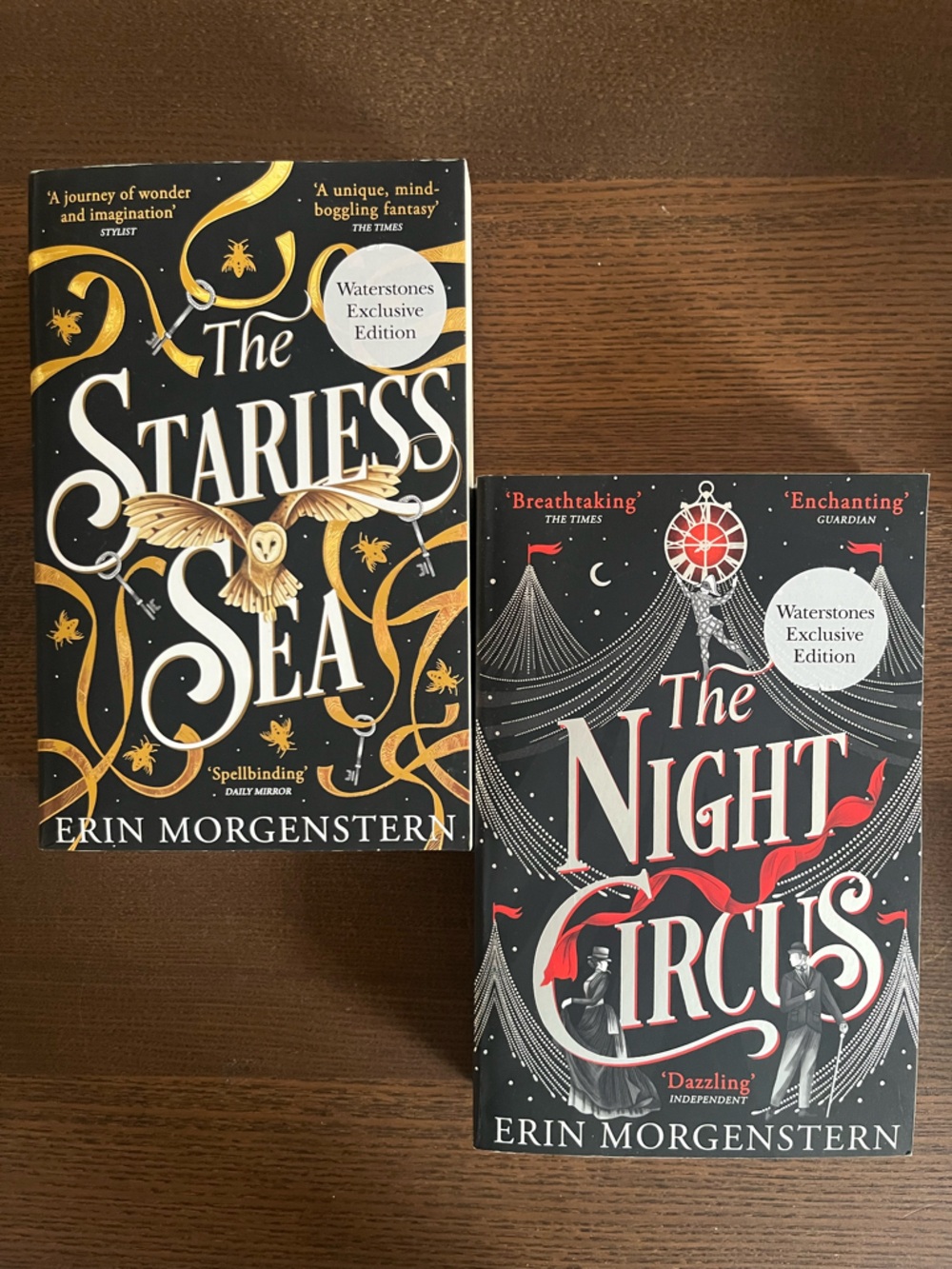 Waterstone’s Edition - The Starless Sea and The Night Circus by Erin Morgenstern